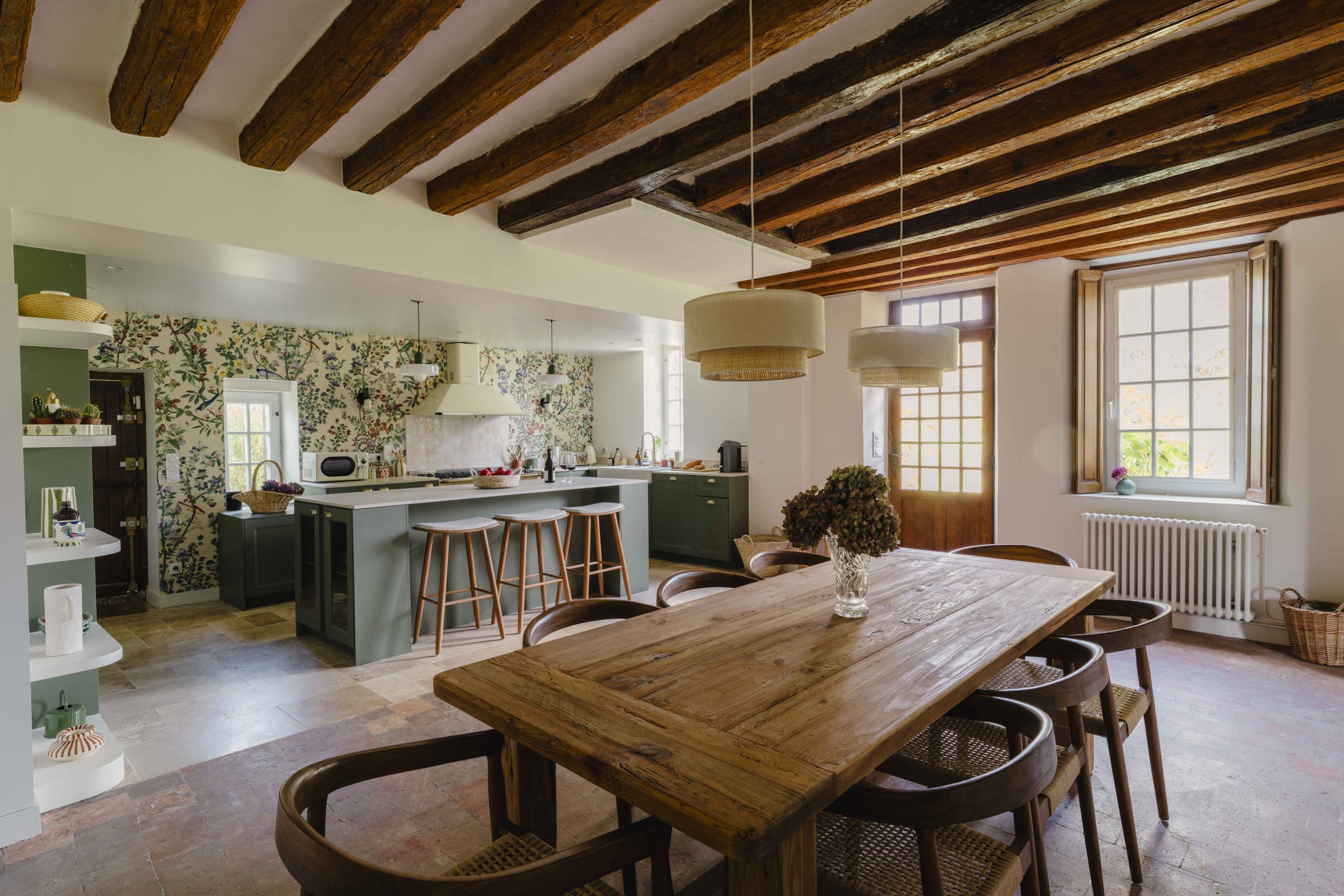 Salle à manger conviviale