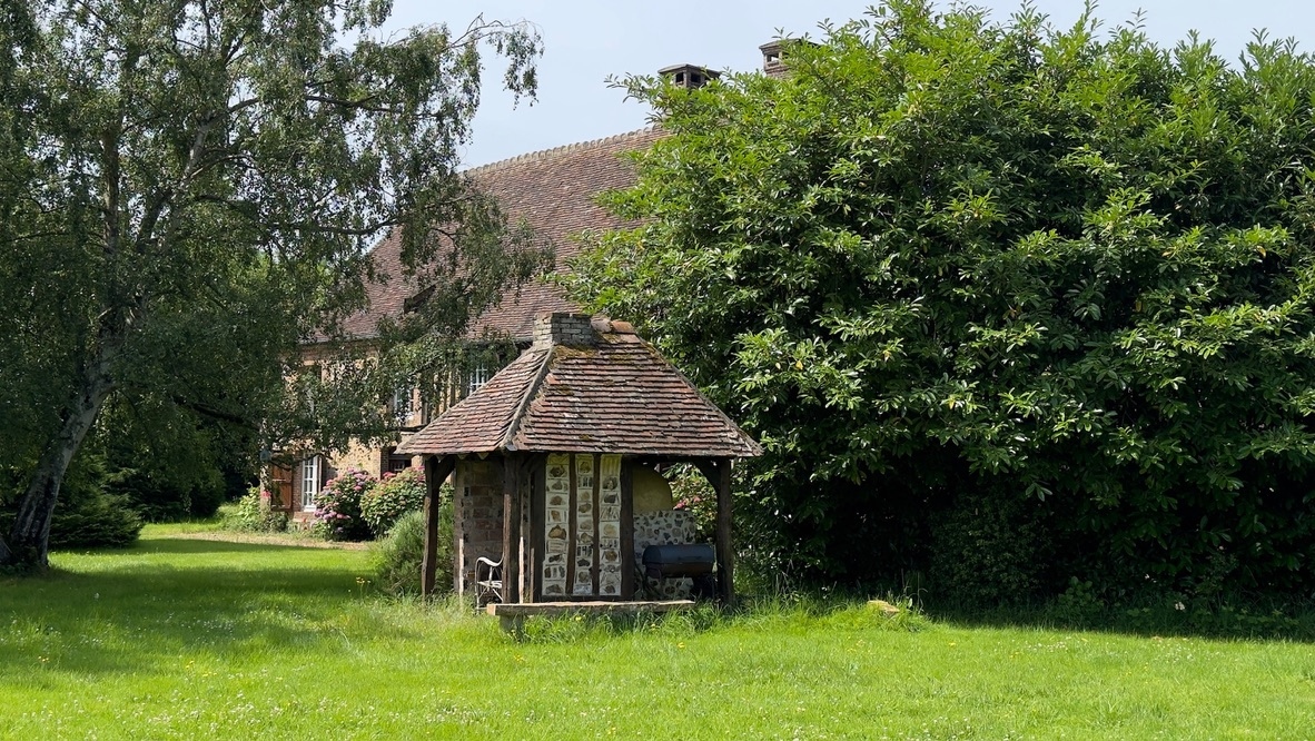 L'ancien pressoir à colombages